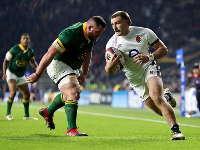 Ollie Sleightholme has now scored three tries in his past two England appearances