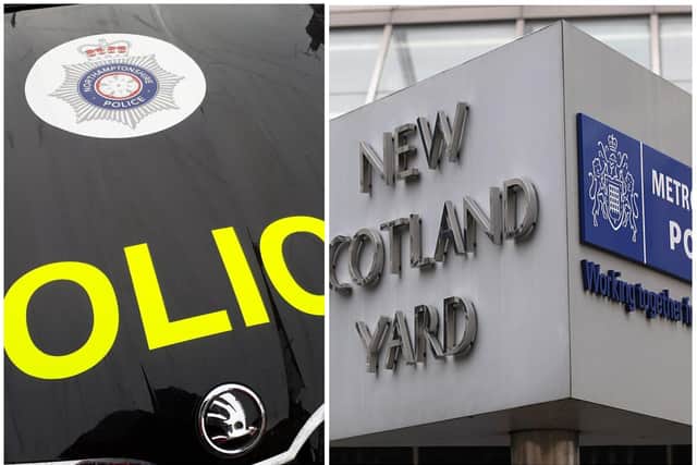 Northamptonshire Police fraud squad officers teamed up with the Met to make two arrests in Northampton as part of the iSpoof probe