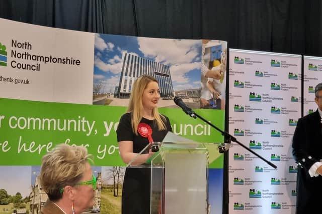 Gen Kitchen recently became Wellingborough and Rushden's new MP, the constituency's first female MP. She romped to victory in the by-election to replace ousted MP Peter Bone by a majority of 6,346, the second biggest Conservative to Labour swing since the Second World War. Speaking after her win, she said work would now begin on her key pledges, which include addressing the issue of knife crime, tackling town centre regeneration and fixing potholes. Gen, who is still in her twenties, worked hard on the campaign trail and clearly it paid off - her win has changed the county's political landscape and no doubt she is hoping to bring further change to the area as an MP. She is an inspiration to any budding young politicians and has shown that the path to Parliament is achievable with hard work and a dedicated team by your side