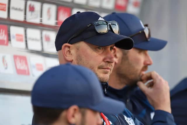 Northants head coach John Sadler