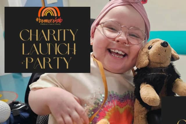 The BeMoreFab Children's Cancer Charity will launch with a glittering event on September 21