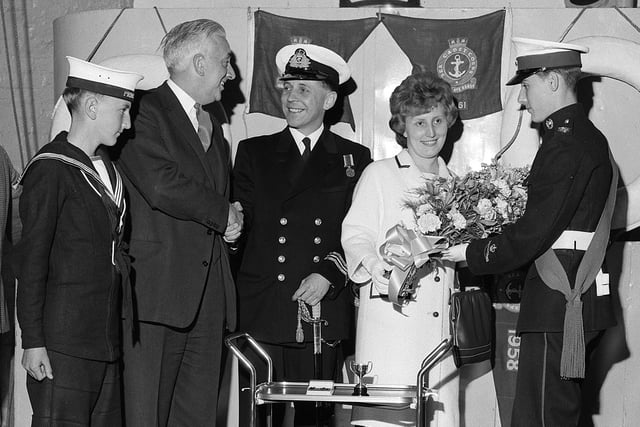 Mansfield Sea Cadets Presentation from 1963.