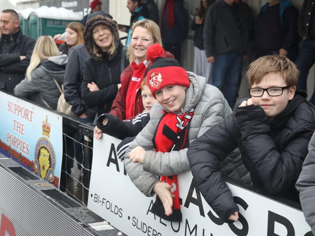 Kettering Town FC V Doncaster Rovers FA Cup Round 2
