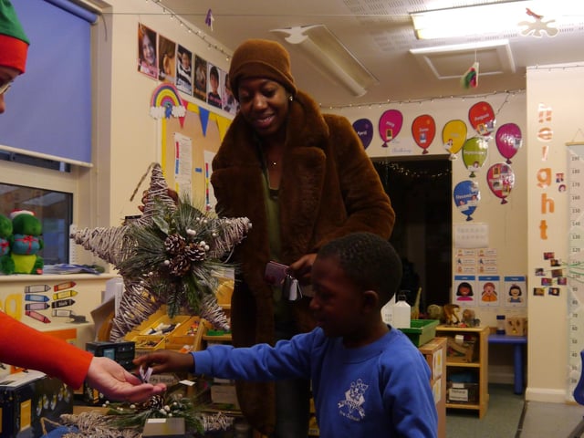 Families loved getting involved