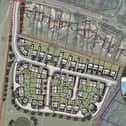 Plans for a housing estate off Barton Hill have been submitted