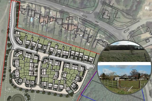 Plans for a housing estate off Barton Hill have been submitted