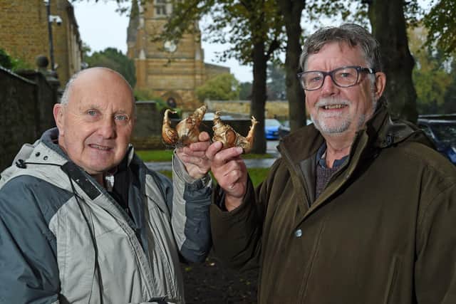 Paul Johnson and Ray Davis. Picture by Andrew Carpenter