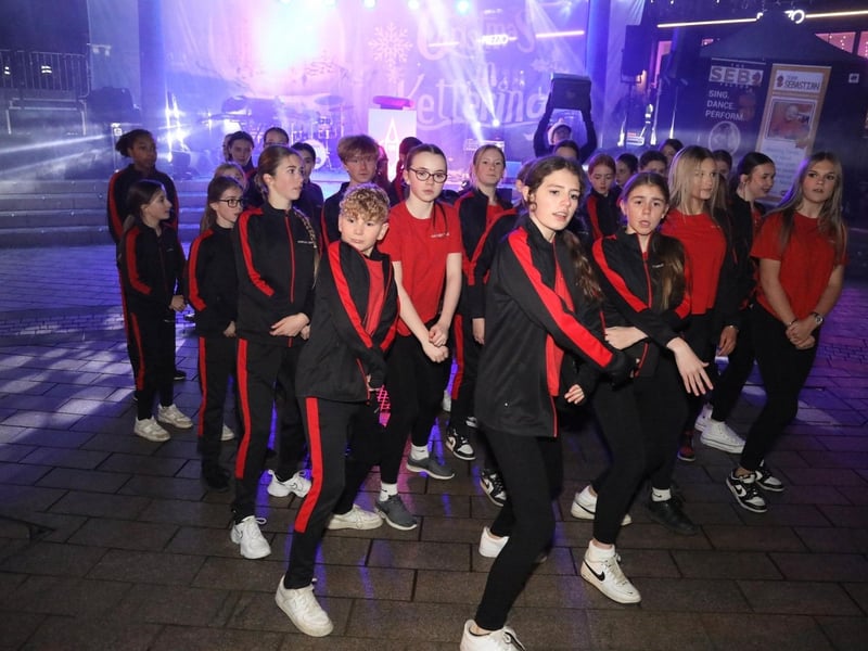 PICTURE SPECIAL: Kettering Christmas lights switch on event 2024