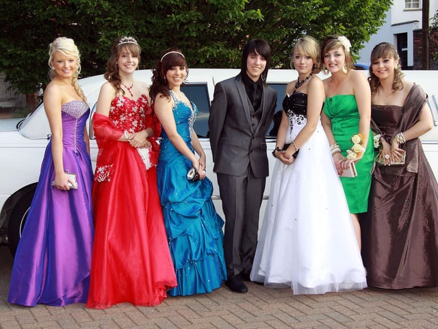 Rushden Community College at Castle Theatre for prom 2010