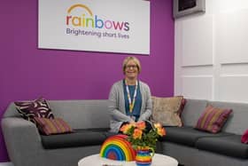 Karen Parsons of Rainbows Hospice