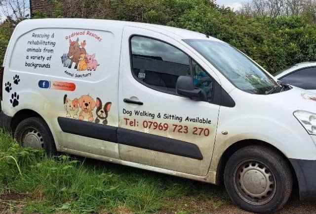 The animal sanctuary's rescue van broke down recently and they have been told it is 'irreparable'