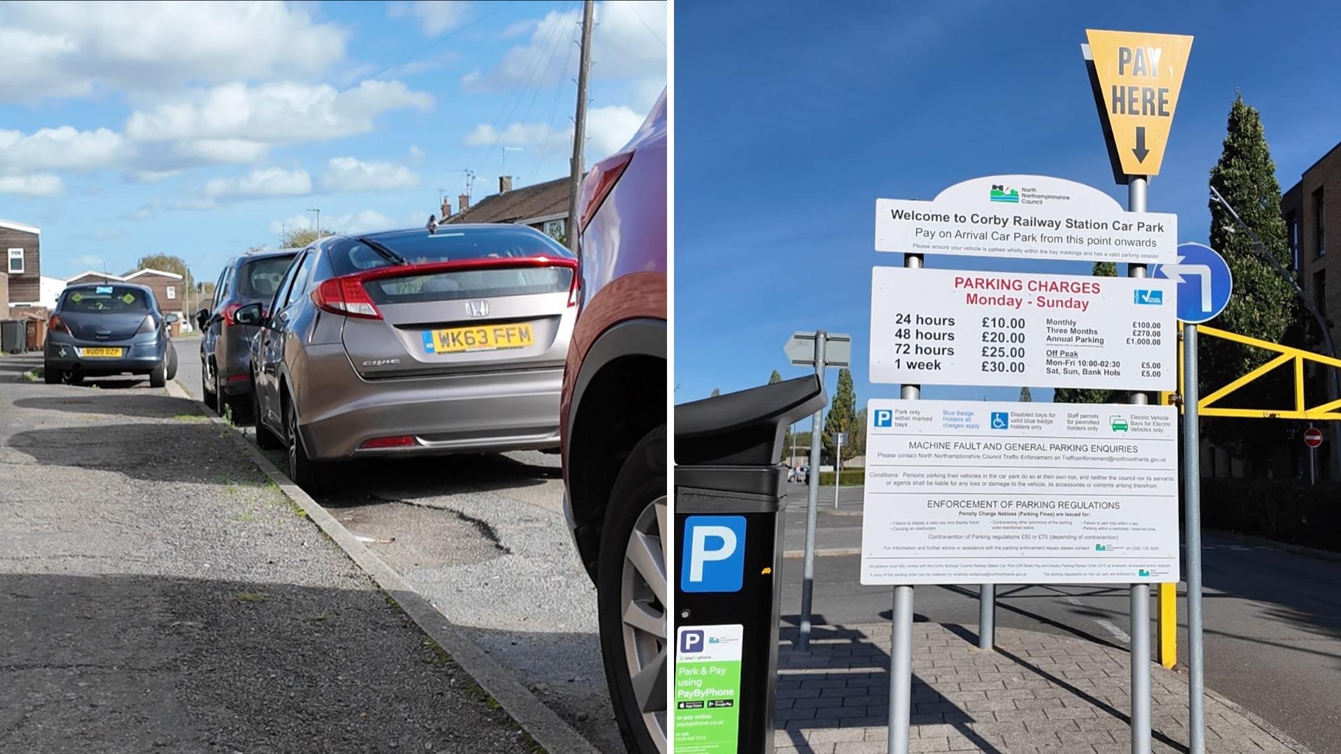 WATCH: Anger grows over ‘horrendous’ Corby railway parking problems