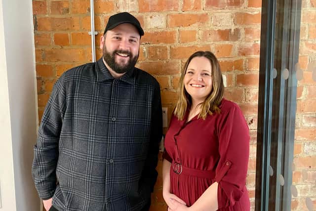 Adam of huddleUp and Emma of Ballyhoo PR