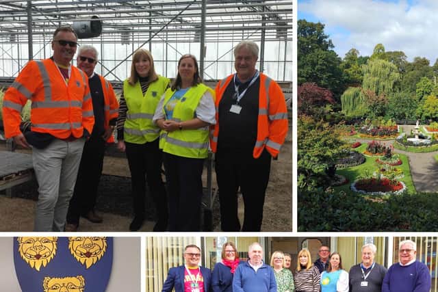 Town councillors and officers from Corby Town Council visited Shrewsbury Town Council on September 16
