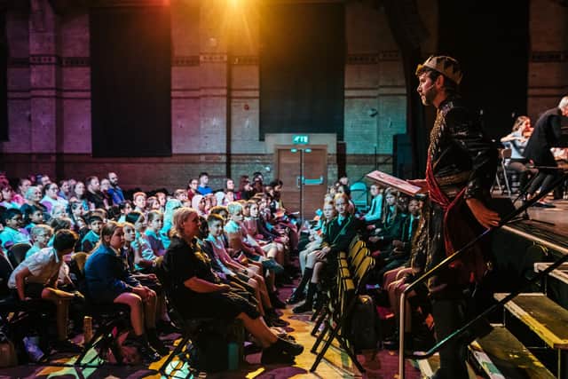 Students enjoy a spellbinding performance of The Magic Flute
