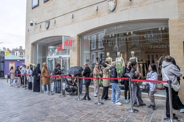 The international retailer has relocated from its Abington Street shop to the former New Look store inside the Grosvenor Centre
