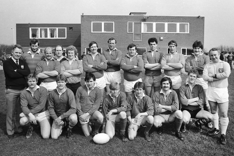 Trish Pointer recognised Corby 1st XI rugby team from 1984. She said: "Some are no longer with us sadly, my brother Steven and cousin Billy being two." 
Richard Porch, Tony Bepp, Alan Clarkson, Steve Richards, Tim Head,  Robin Blades and Andy Key were also named