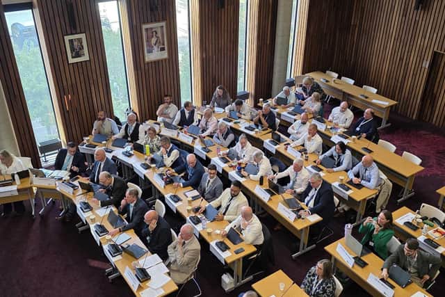 The Annual Council meeting took place at the Corby Cube on Thursday, May 21.
Credit: Iconic Media Group
