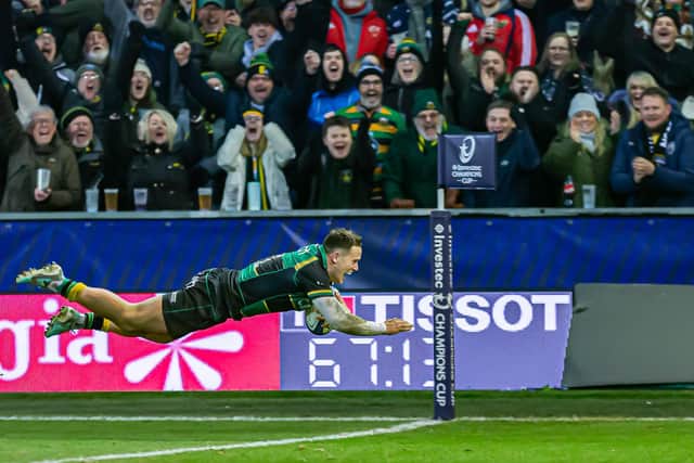Tom Seabrook scored a hat-trick against Munster on Saturday (picture: Adam Gumbs)