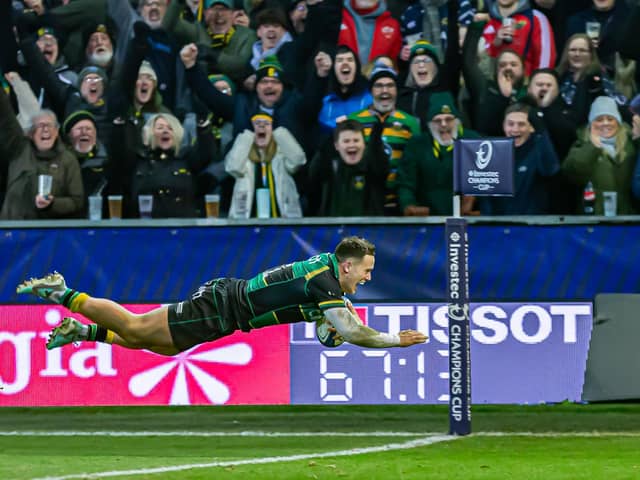 Tom Seabrook scored a hat-trick against Munster on Saturday (picture: Adam Gumbs)