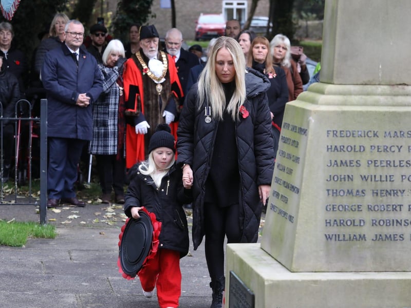 Corby Remembrance Sunday service