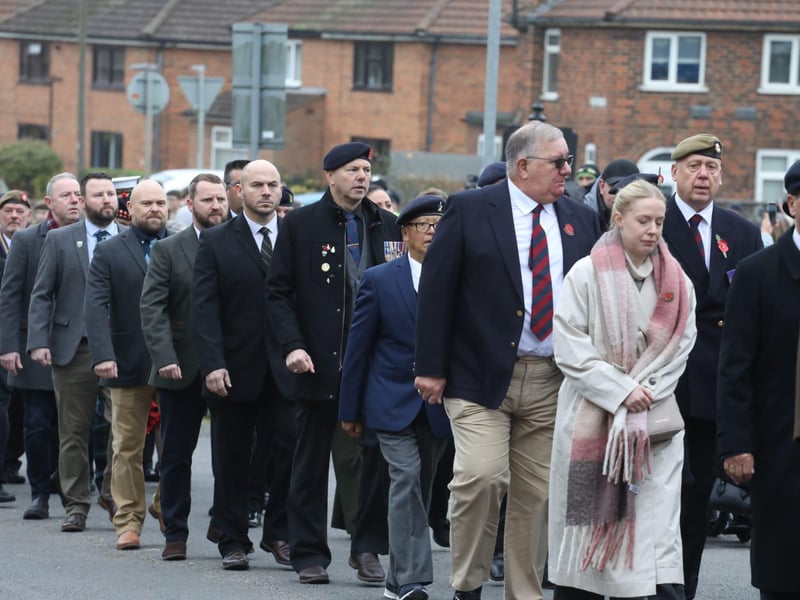Corby Remembrance Sunday service