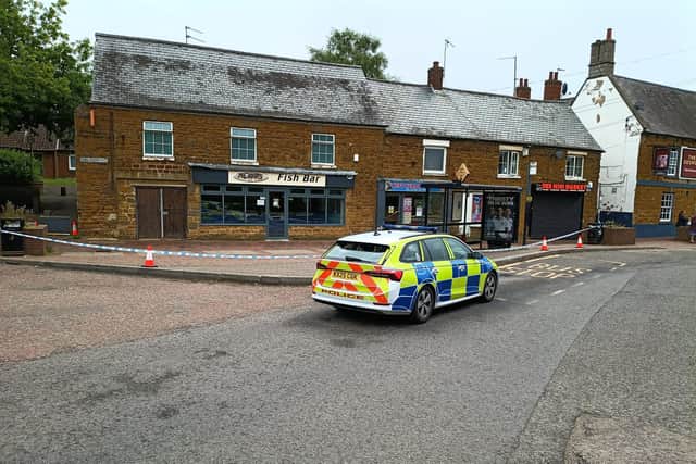 Desborough High Street cordon/Nick Shaw