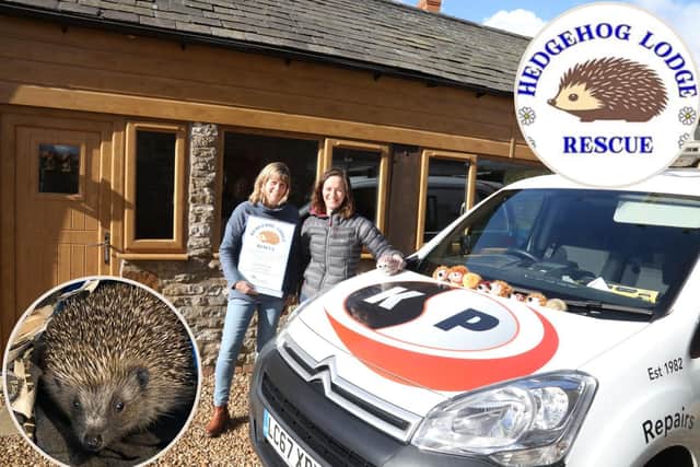 Caroline Lee and Gemma Gray outside the refurbished centre/National World