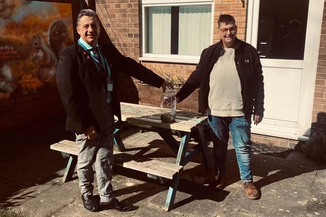 Nick Tite with Kate Howton at Corby Mind