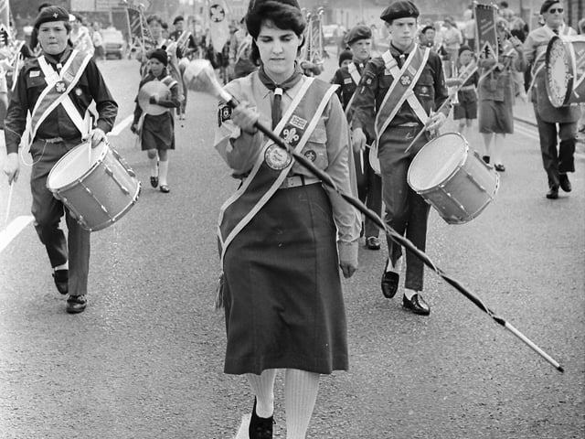 1987 St George's Day parade Kettering