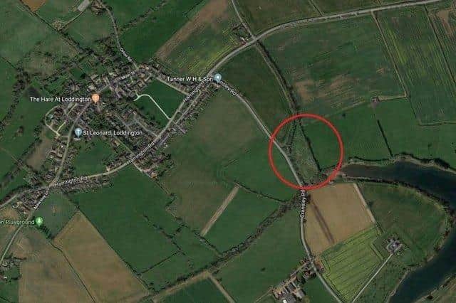 The site is close to Cransley Reservoir