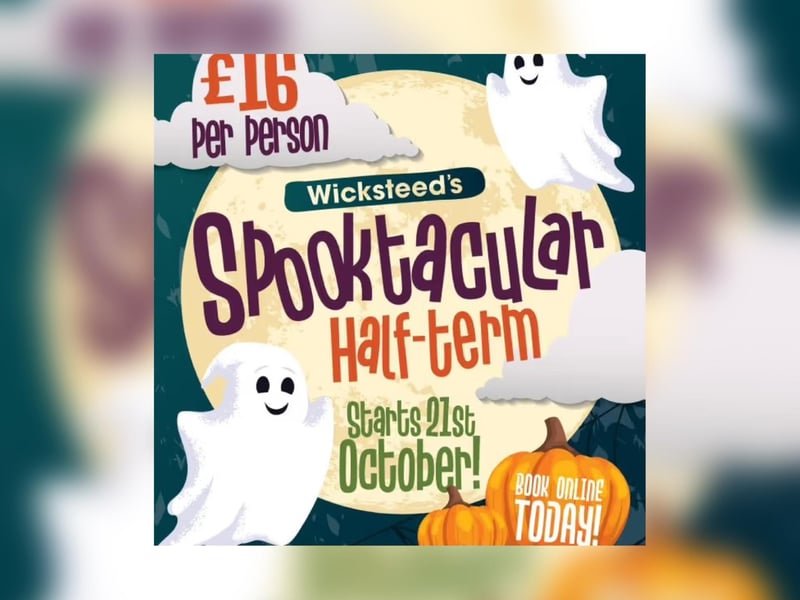 Visitors are invited to join the enchanting world of ghosts and ghouls of yesteryear on the family-friendly Halloween trail. The experience will include a peek at the Wicky Scare Show.
The train will also take visitors through the eerie wonders of the park.
Tickets for the Halloween experience are £16. Visit the Wicksteed Park website to find out more.