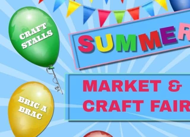 Summer Market & Craft Fair July 8
