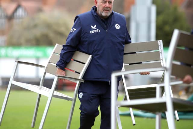 Darren Lehmann is fully invested into life at the County Ground (Picture: Peter Short)