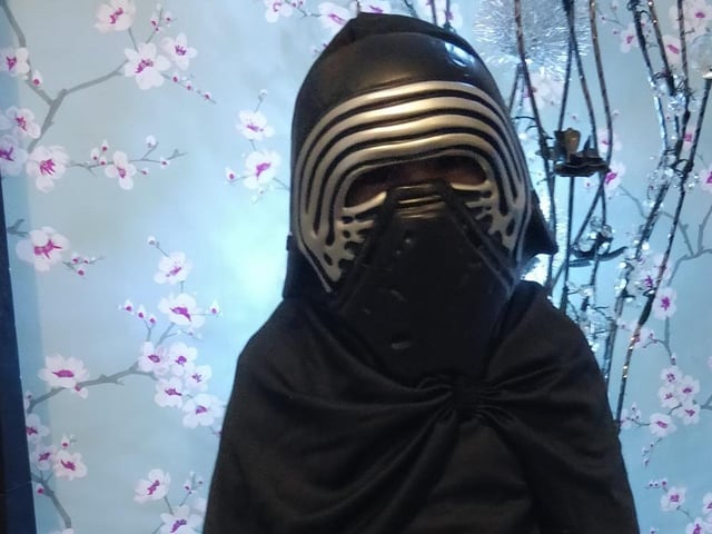 Harrison Kai, from Weldon, as Kylo Ren