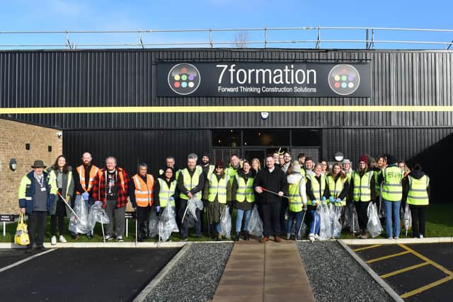 Litter pick organised by 7formation in Corby/7formation