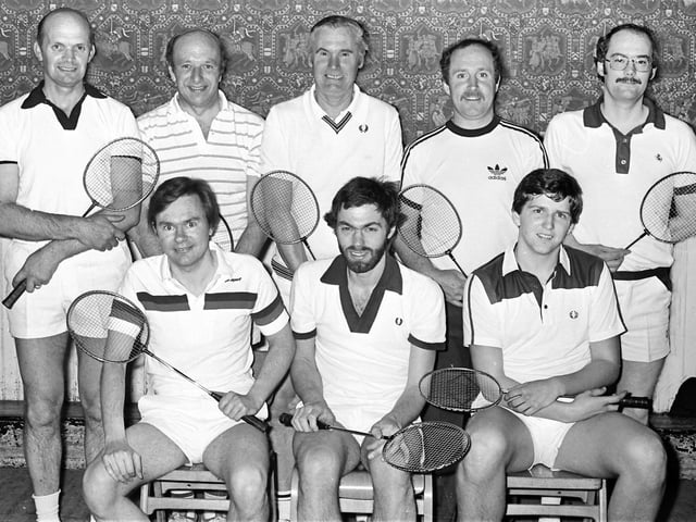 1982 KETTERING BADMINTON TEAM MENS