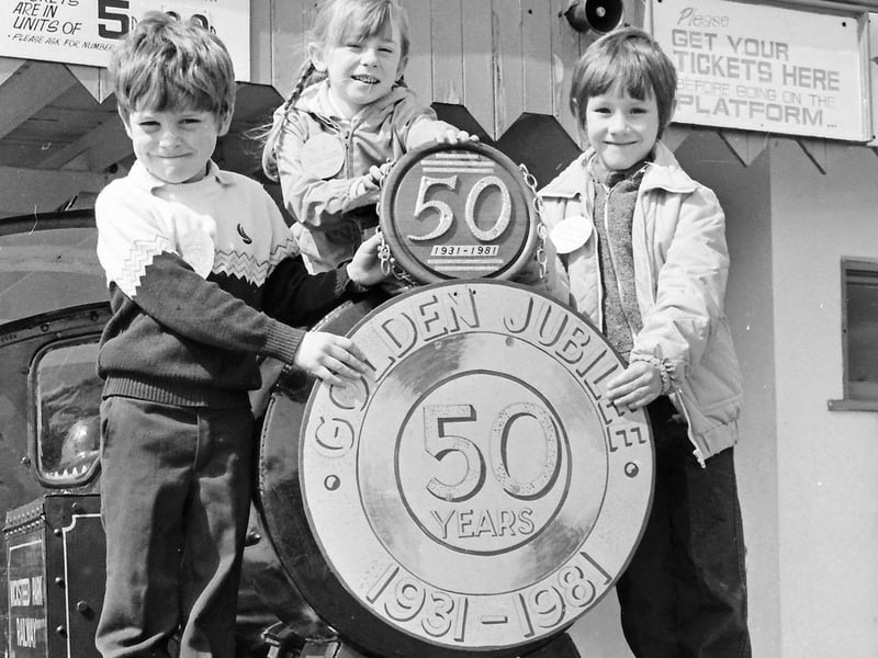 Wicksteed Park 50th anniversary in 1981