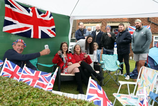 Gretton, Kirby Road,  Queen's Platinum Jubilee, street party and celebration