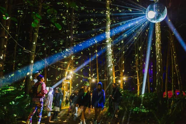 Stowaway Festival at night