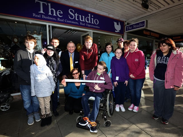 The Studio: Kettering: The Studio Kettering-born comedian James Acaster officially opens the shop in Lower Street - 2015