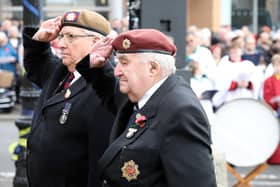 Wellingborough Remembrance Day parade 2022