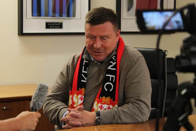 Kettering Town manager Andy Leese. Picture by Eden Palmer