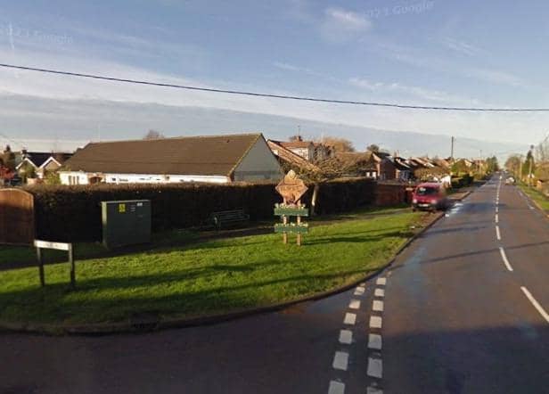 Two horses were reported running loose in Newton Road, Rushden today (Wednesday)