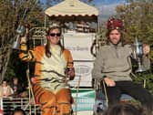 Frankie Hooper (left) was crowned World Conker Champion while Simon Griffiths (right) secured victory in the Men's Championship/IMG
