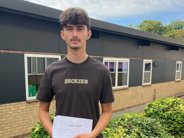 Well done Reece - he's heading off to Exeter to study medicine