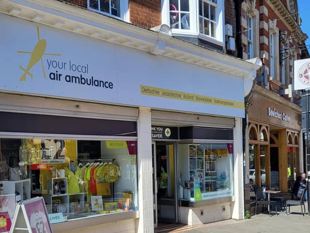 Wellingborough Air Ambulance boutique store has been open in Market Street since 2015