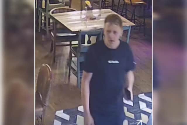 CCTV from The Beeswing pub in Rockingham Road, Kettering