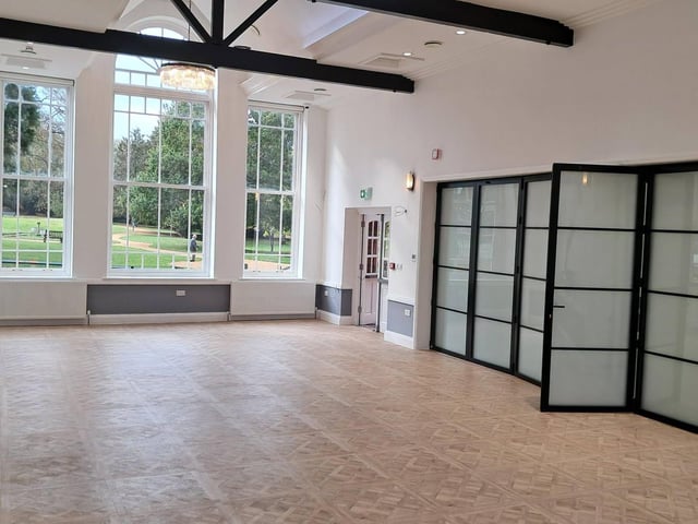 Swanspool Pavilion in Wellingborough is given an art-deco makeover ahead of its reopening next month