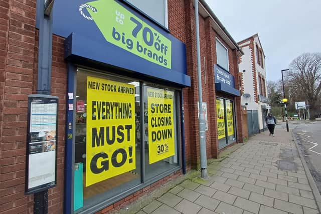 The Original Factory Shop in Rushden will close on Saturday, March 21